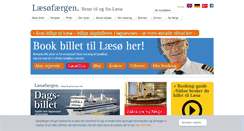 Desktop Screenshot of laesoe-line.dk
