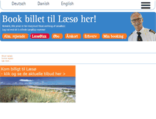 Tablet Screenshot of laesoe-line.dk
